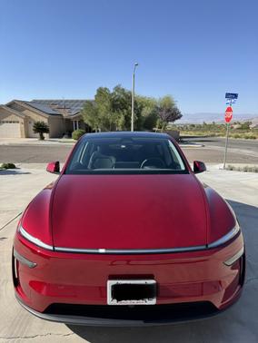Red 2026 Tesla Model Y Premium RWD