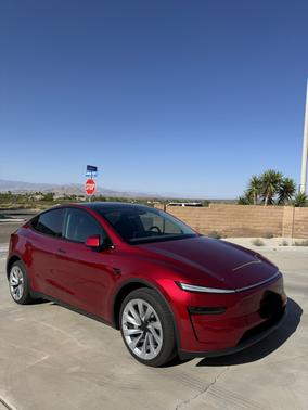 Red 2026 Tesla Model Y Premium RWD