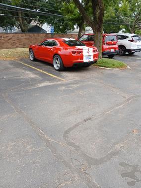 Red 2010 Chevrolet Camaro 2LT