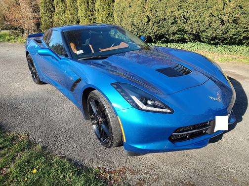 Blue 2014 Chevrolet Corvette Stingray Z51