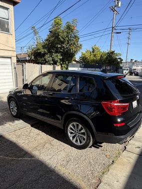 Black 2016 BMW X3 xDrive28i