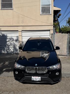 Black 2016 BMW X3 xDrive28i
