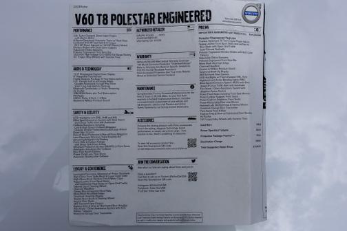 2023 Volvo V60 Recharge Plug-In Hybrid T8 Polestar Engineered