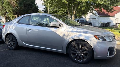 Silver 2011 Kia Forte Koup SX