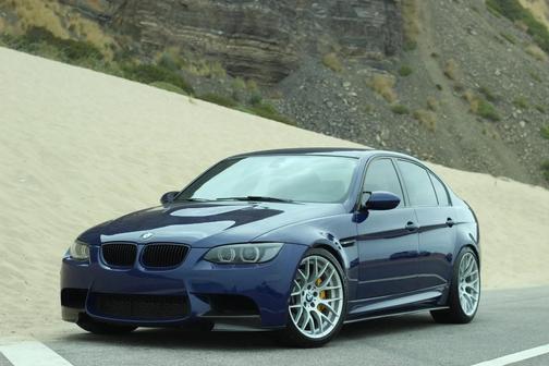 Blue 2010 BMW M3 Base