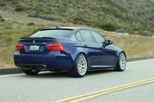 Blue 2010 BMW M3 Base