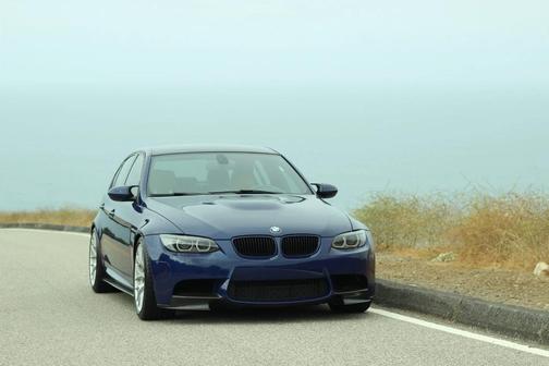 Blue 2010 BMW M3 Base