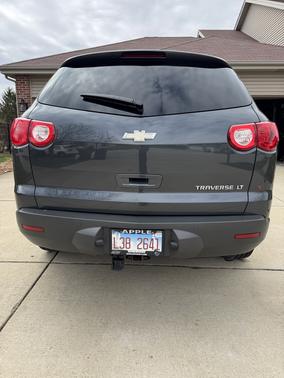 Blue 2011 Chevrolet Traverse LT