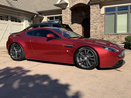 Red 2015 Aston Martin V12 Vantage S Base