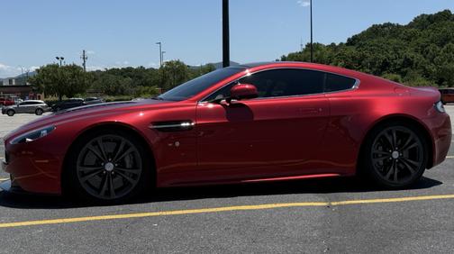 Red 2015 Aston Martin V12 Vantage S Base