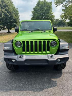 Green 2020 Jeep Wrangler Unlimited Sport