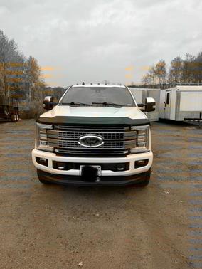 White 2019 Ford F-350 Platinum