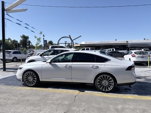White 2025 Honda Accord Hybrid Touring