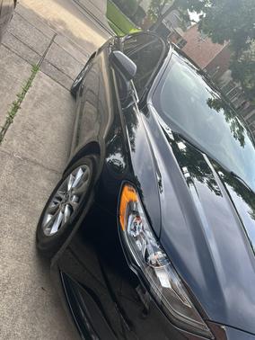 Black 2017 Ford Fusion SE