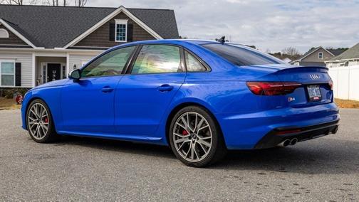 Blue 2021 Audi S4 3.0T Premium Plus