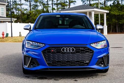 Blue 2021 Audi S4 3.0T Premium Plus