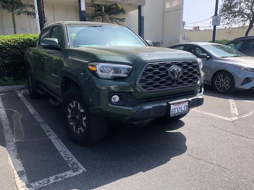 Green 2022 Toyota Tacoma TRD Off Road