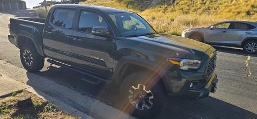 Green 2022 Toyota Tacoma TRD Off Road