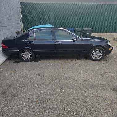 Blue 2003 Mercedes-Benz S-Class S430