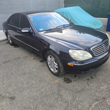 Blue 2003 Mercedes-Benz S-Class S430
