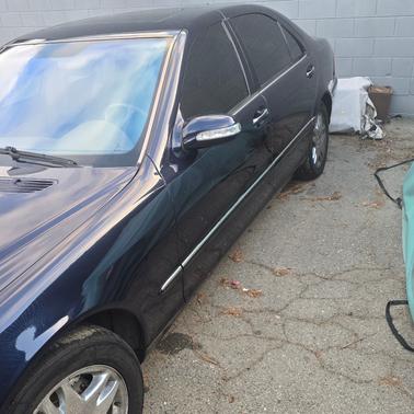 Blue 2003 Mercedes-Benz S-Class S430