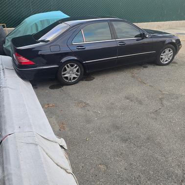 Blue 2003 Mercedes-Benz S-Class S430