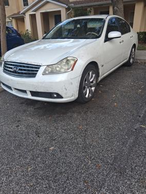 White 2006 INFINITI M45 Base