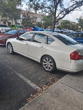 White 2006 INFINITI M45 Base