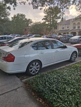 White 2006 INFINITI M45 Base