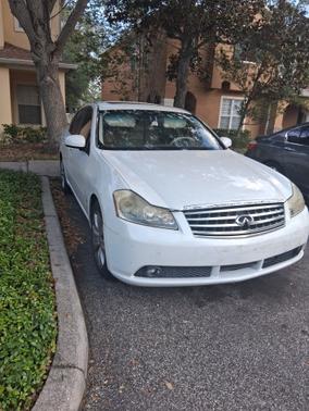 White 2006 INFINITI M45 Base