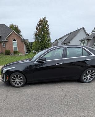 Black 2015 Cadillac CTS 2.0L Turbo Luxury