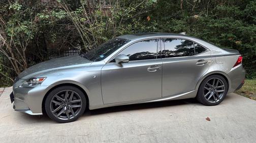 Silver 2015 Lexus IS 350 Base