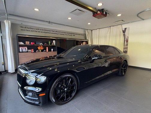 Black 2024 Bentley Flying Spur Mulliner V8