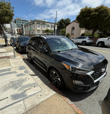 Black 2019 Hyundai TUCSON Sport