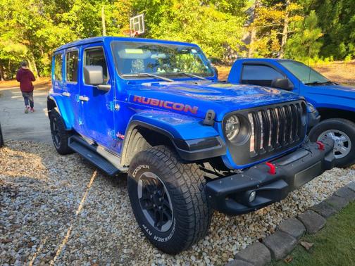 Blue 2021 Jeep Wrangler Unlimited Rubicon