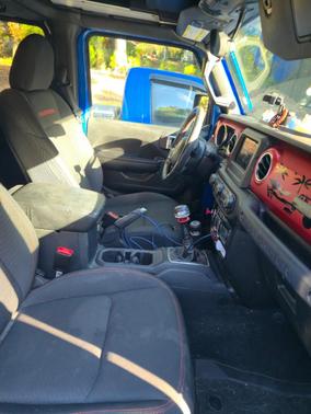 Blue 2021 Jeep Wrangler Unlimited Rubicon
