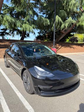 Black 2021 Tesla Model 3 Long Range