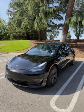 Black 2021 Tesla Model 3 Long Range