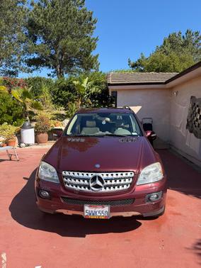 Red 2007 Mercedes-Benz M-Class ML500 4MATIC
