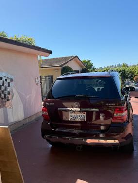 Red 2007 Mercedes-Benz M-Class ML500 4MATIC