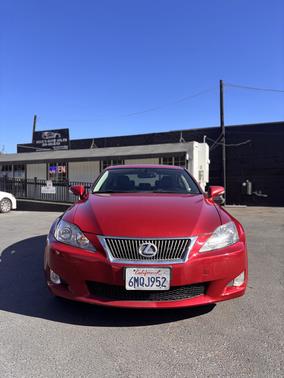 Red 2010 Lexus IS 250 Base