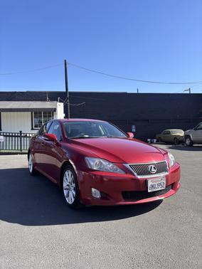Red 2010 Lexus IS 250 Base