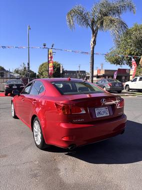 Red 2010 Lexus IS 250 Base