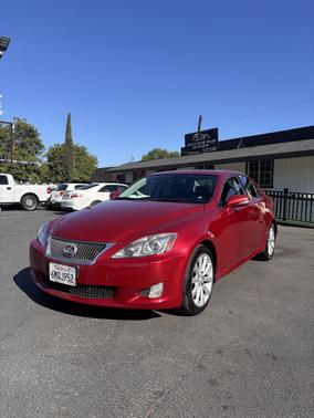 Red 2010 Lexus IS 250 Base