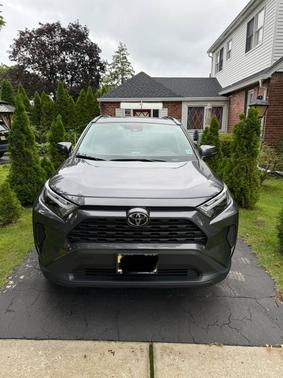 Gray 2025 Toyota RAV4 Hybrid XLE