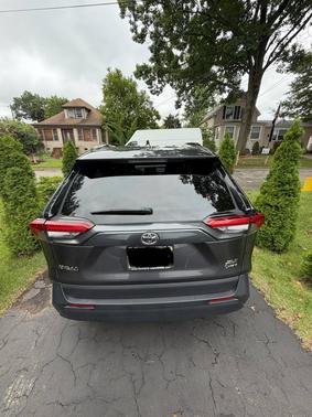 Gray 2025 Toyota RAV4 Hybrid XLE