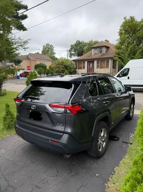 Gray 2025 Toyota RAV4 Hybrid XLE