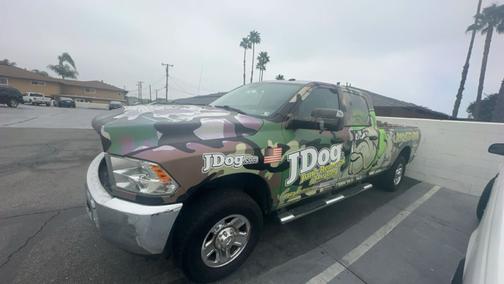 Green 2017 RAM 2500 Tradesman