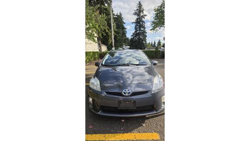 Blue 2010 Toyota Prius IV