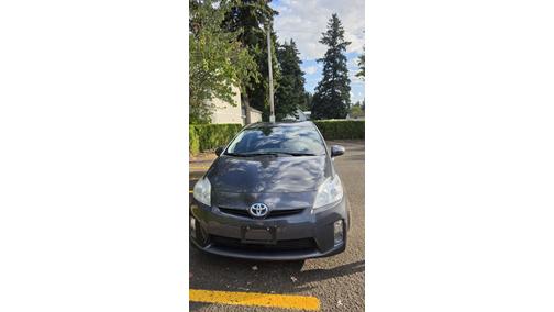 Blue 2010 Toyota Prius IV
